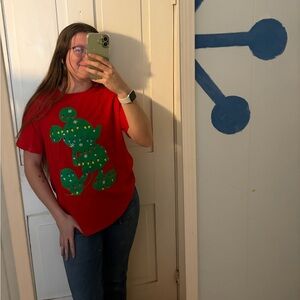 Disneys Mickey Mouse Christmas Lights T-shirt